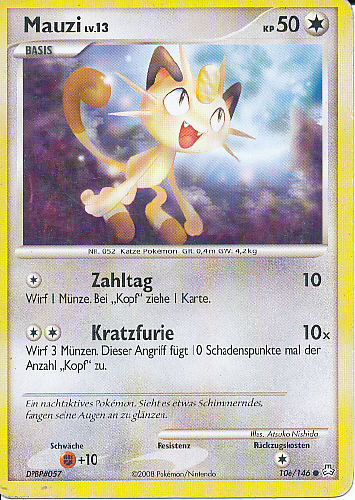 Mauzi (Meowth) - (DP - Legends Awakened)