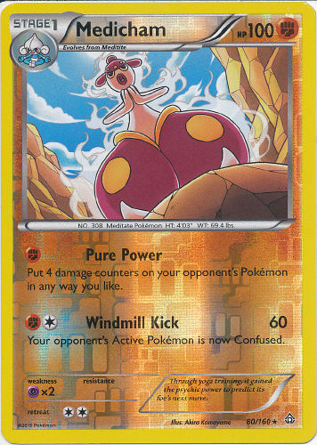 Medicham (Reverse Holo) - (Primal Clash)