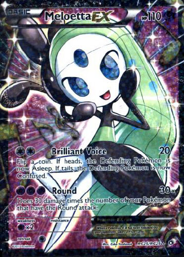 Meloetta EX Full Art - (Legendary Treasures (Radiant))