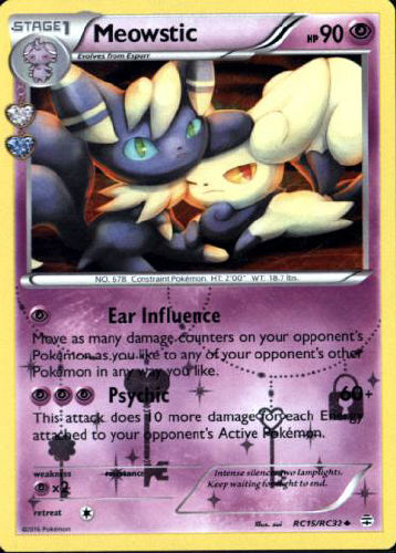 Meowstic - (Generations (Radiant Collection))