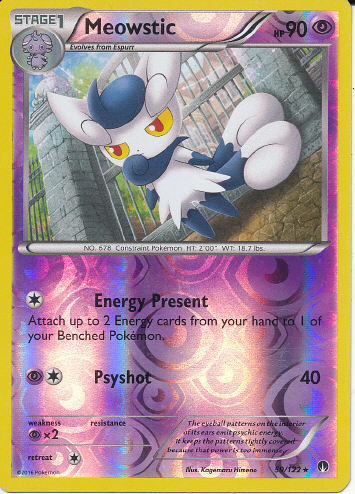 Meowstic (Reverse Holo) - (BREAKpoint)