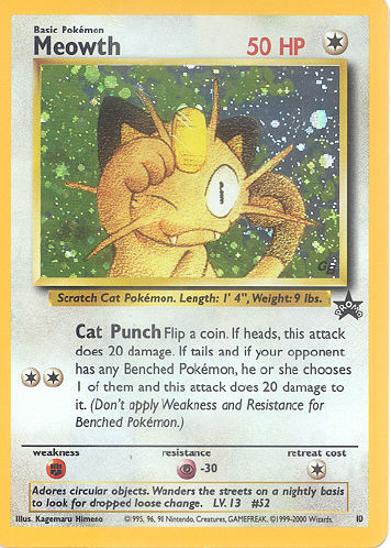 Meowth - (Wizards Black Star Promo)