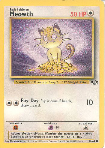 Meowth - (Jungle)