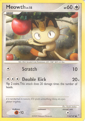 Meowth - (Platinum - Supreme Victors)