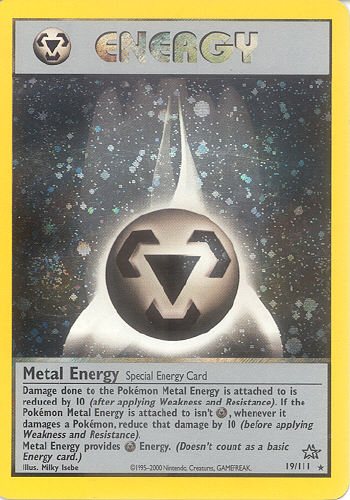 Metal Energy (Special Energy Card) - (Neo Genesis)