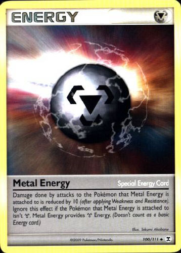 Metal Energy (Special Energy Card) - (Platinum - Rising Rivals)