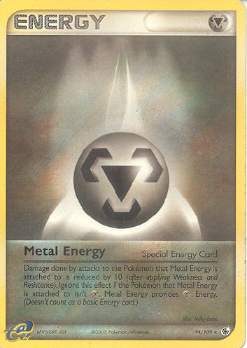 Metal Energy (Special Energy Card) - (EX Ruby And Sapphire)