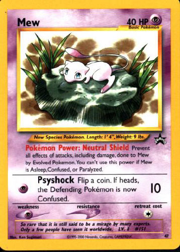 Mew - (Wizards Black Star Promo)