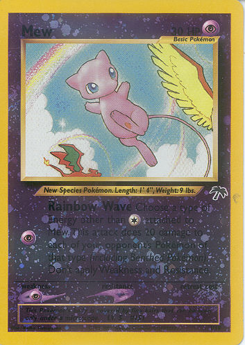 Mew (Reverse Holo) - (Southern Islands)
