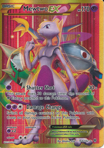 Mewtwo EX Full Art - (BREAKthrough)