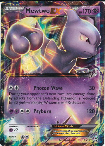 Mewtwo EX - (XY Black Star Promos)