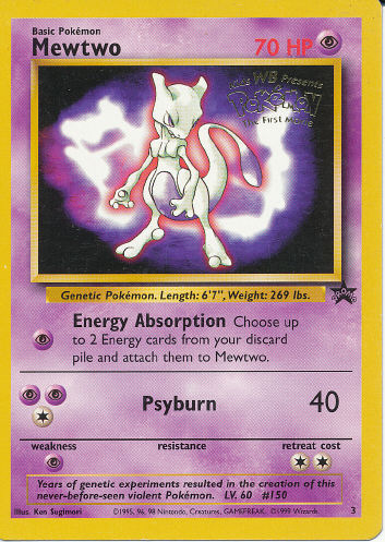 Mewtwo - (Wizards Black Star Promo)