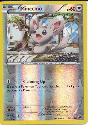 Minccino (Reverse Holo) - (Fates Collide)