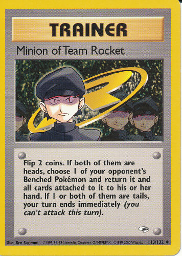 Minion of Team Rocket - (Gym Heroes)