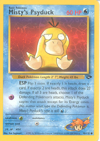 Misty's Psyduck - (Gym Challenge)