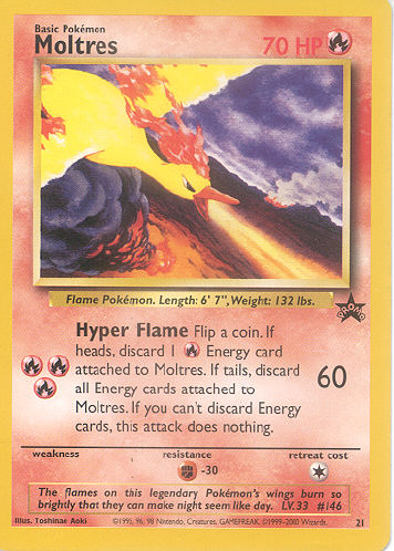 Moltres - (Wizards Black Star Promo)