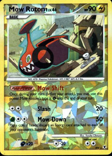 Mow Rotom (Reverse Holo) - (Platinum - Rising Rivals)