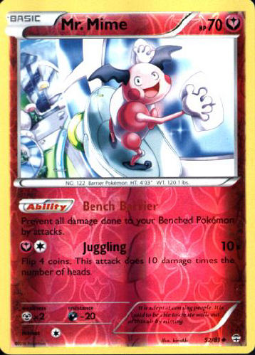 Mr. Mime (Reverse Holo) - (Generations)