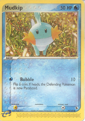 Mudkip - (EX Ruby And Sapphire)