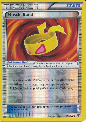 Muscle Band (Reverse Holo) - (XY)