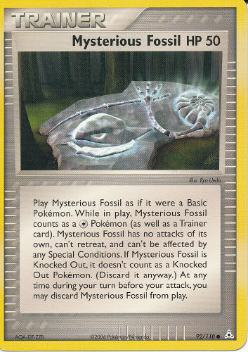 Mysterious Fossil - (EX Holon Phantoms)
