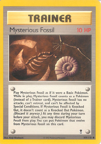 Mysterious Fossil - (Legendary Collection)