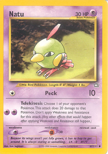 Natu - (Neo Genesis)