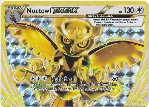 Noctowl BREAK - (XY Black Star Promos)