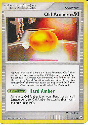 Old Amber - (Platinum - Arceus)