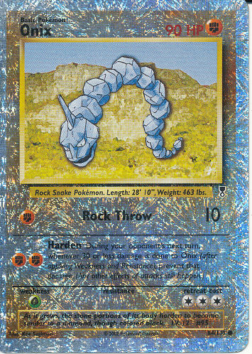 Onix (Reverse Holo Shiny) - (Legendary Collection)