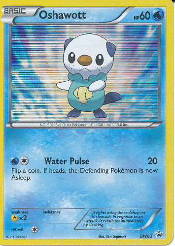 Oshawott - (BW Promos)