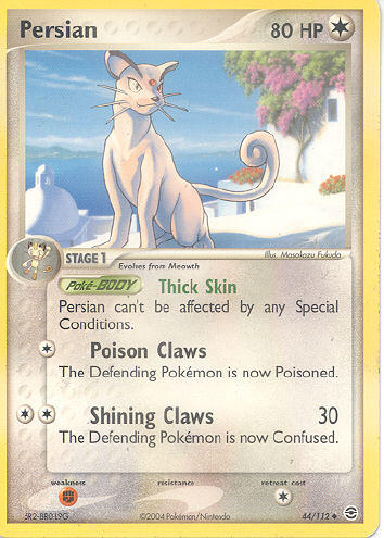 Persian - (EX FireRed & LeafGreen)