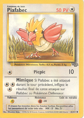 Piafabec (Spearow) - (Jungle)