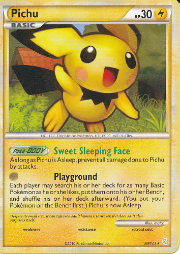 Pichu - (HeartGold & SoulSilver)