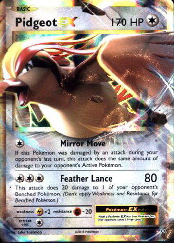 Pidgeot EX - (Evolutions)