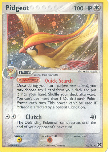 Pidgeot - (EX FireRed & LeafGreen)