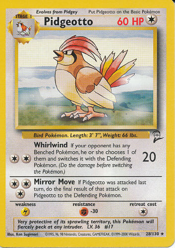 Pidgeotto - (Base Set 2)