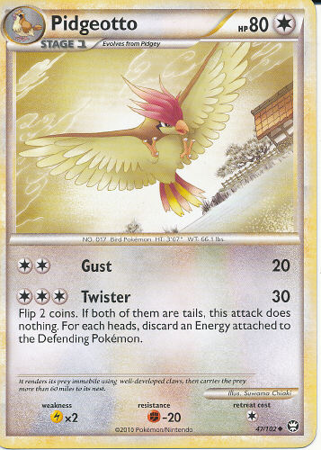 Pidgeotto - (HS - Triumphant)