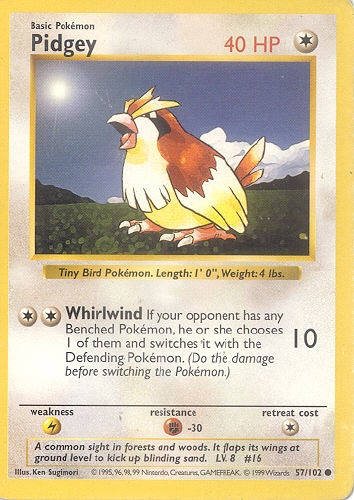 Pidgey - (Base Set)