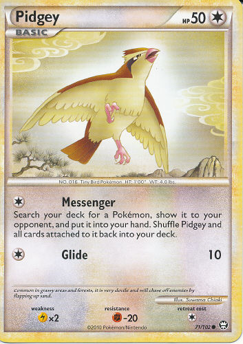 Pidgey - (HS - Triumphant)