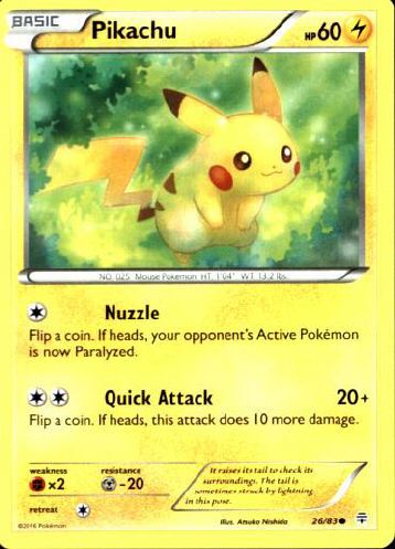 Pikachu - (Generations)