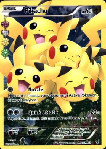 Pikachu (Full Art) - (Generations (Radiant Collection))