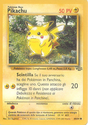 Pikachu (Pikachu) - (Jungle)