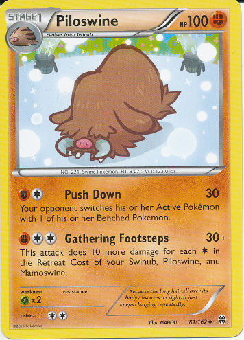 Piloswine - (BREAKthrough)