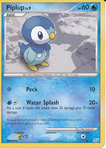 Piplup - (DP: Trainer Kit #1 (Gold & Blue))
