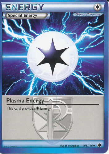 Plasma Energy (Special Energy Card) - (Plasma Freeze)