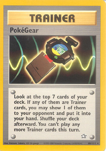 PokéGear - (Neo Genesis)