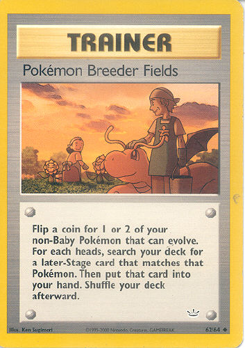 Pokémon Breeder Fields - (Neo Revelation)