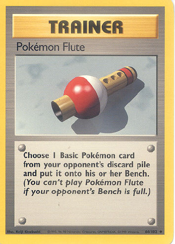 Pokémon Flute - (Base Set)
