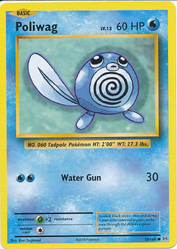 Poliwag - (Evolutions)